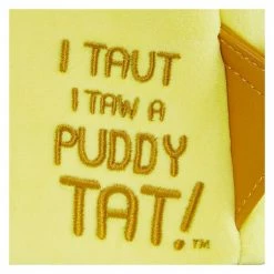 Spirit Halloween Loungefly Tweety Plush Mini Backpack - Looney Tunes -Halloween ACCESSORIES store 03936564 c