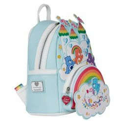 Spirit Halloween Loungefly Care Bears Care-A-Lot Castle Mini Backpack -Halloween ACCESSORIES store 03936606 b