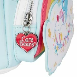 Spirit Halloween Loungefly Care Bears Care-A-Lot Castle Mini Backpack -Halloween ACCESSORIES store 03936606 d