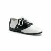 Spirit Halloween Black and White Saddle Shoes