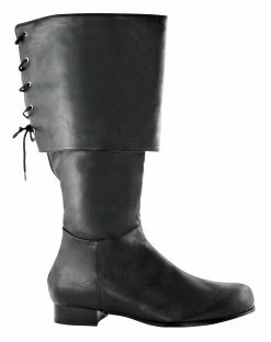 Spirit Halloween Black Pirate Boots