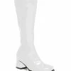 Spirit Halloween Kids White Go Go Boots