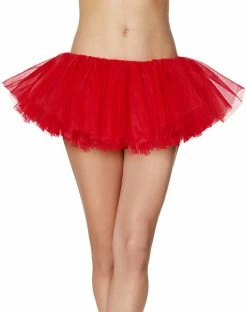 Spirit Halloween Red Organza Tutu