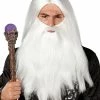 Spirit Halloween Merlin Wizard Beard and Wig