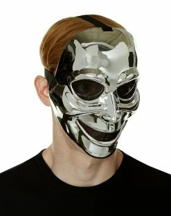 Spirit Halloween Sinister Ghost Half Mask -Halloween ACCESSORIES store 07060072 b