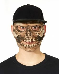 Spirit Halloween Cap Skull Mask