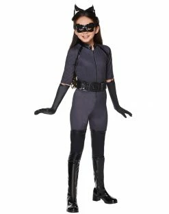 Spirit Halloween Kids Catwoman Costume Deluxe - Batman The Dark Knight