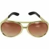 Spirit Halloween Gold Sunglasses