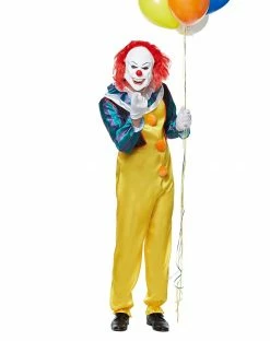 Spirit Halloween Adult Pennywise Costume - It -Halloween ACCESSORIES store 07268048 e