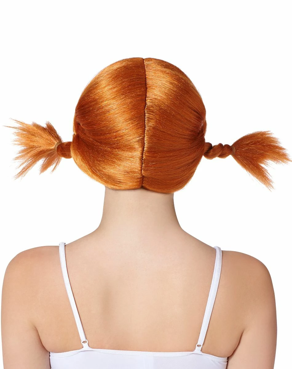 Spirit Halloween Red Wire Pigtail Wig 2 Spirit Halloween Red Wire Pigtail Wig - Image 2
