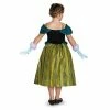 Spirit Halloween Kids Caped Anna Coronation Gown Costume - Frozen