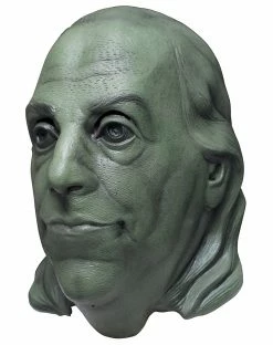 Spirit Halloween Benjamin Franklin Full Mask