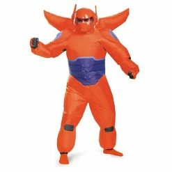 Spirit Halloween Adult Red Baymax One Piece Inflatable Costume - Big Hero 6