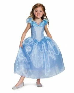 Spirit Halloween Kids Cinderella Costume Deluxe - Cinderella Movie