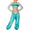 Spirit Halloween Adult Jasmine Costume Deluxe - Aladdin