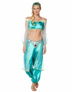 Spirit Halloween Adult Jasmine Costume Deluxe - Aladdin -Halloween ACCESSORIES store 07336183 c