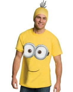 Spirit Halloween Shirt and Hat Minions Costume - Despicable Me