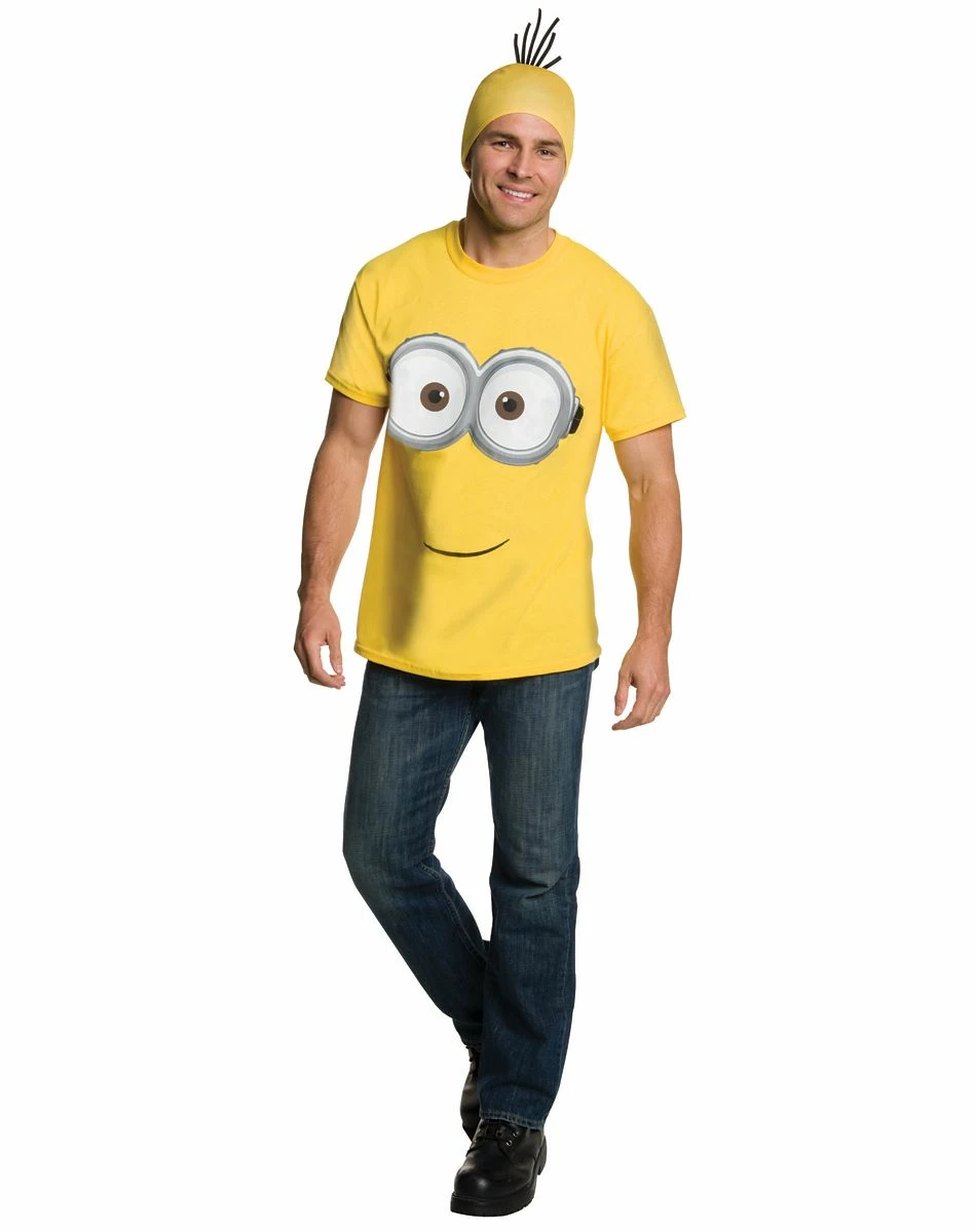 Spirit Halloween Shirt and Hat Minions Costume - Despicable Me 3 Spirit Halloween Shirt and Hat Minions Costume - Despicable Me - Image 3