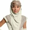Spirit Halloween Kids Hooded Rey Mask - Star Wars The Force Awakens