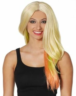 Spirit Halloween Adult Rainbow Ombre Wig -Halloween ACCESSORIES store 07380454 c