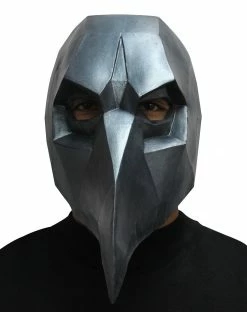 Spirit Halloween Poly Portrait Crow Full Mask
