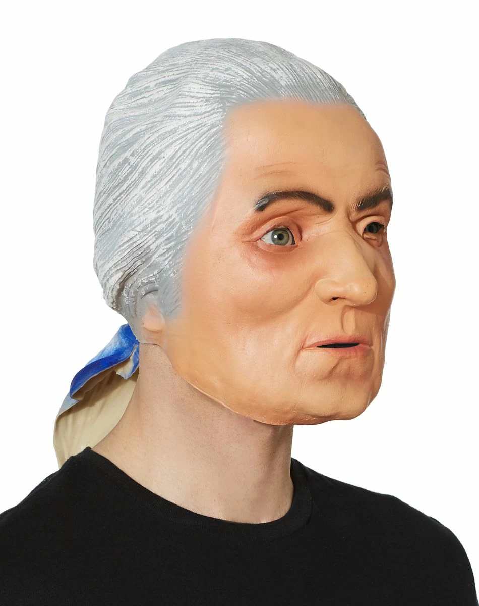 Spirit Halloween George Washington Full Mask 3 Spirit Halloween George Washington Full Mask - Image 3