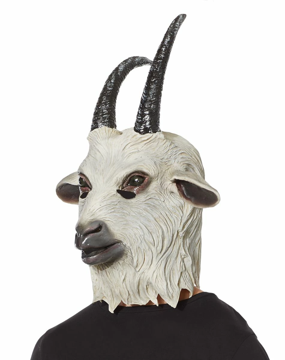 Spirit Halloween Goat Head Full Mask - Suicide Squad 2 Spirit Halloween Goat Head Full Mask - Suicide Squad - Image 2