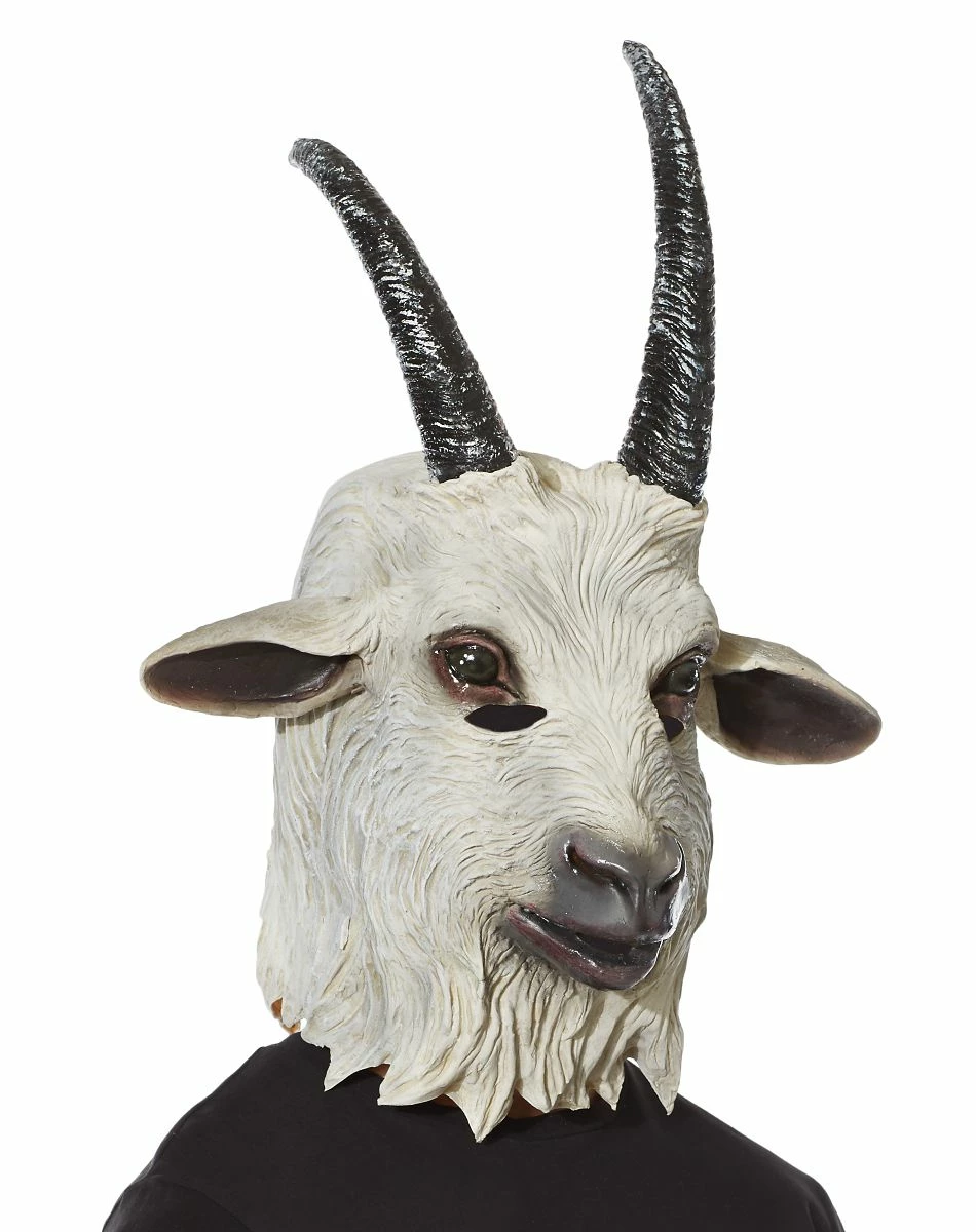 Spirit Halloween Goat Head Full Mask - Suicide Squad 3 Spirit Halloween Goat Head Full Mask - Suicide Squad - Image 3