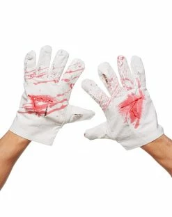 Spirit Halloween Bloody Work Gloves