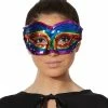 Spirit Halloween Rainbow Sequin Eyemask