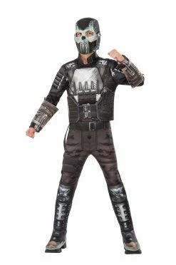 Spirit Halloween Kids Crossbones Muscle Costume Deluxe - Captain America Civil War