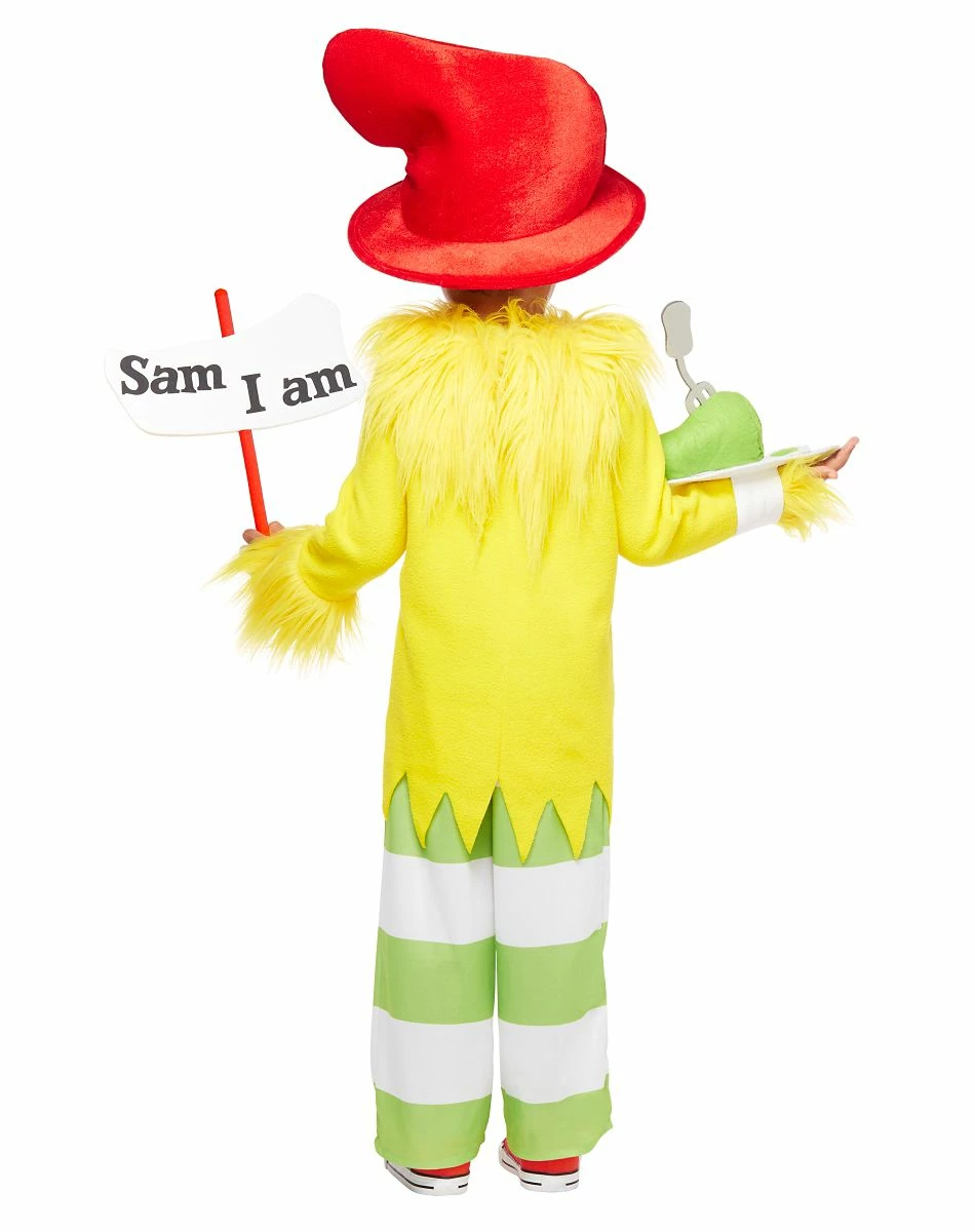 Spirit Halloween Toddler Sam I Am Costume - Dr. Seuss 2 Spirit Halloween Toddler Sam I Am Costume - Dr. Seuss - Image 2