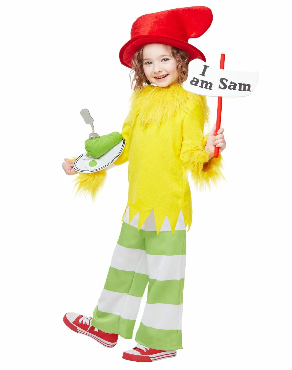 Spirit Halloween Toddler Sam I Am Costume - Dr. Seuss 3 Spirit Halloween Toddler Sam I Am Costume - Dr. Seuss - Image 3