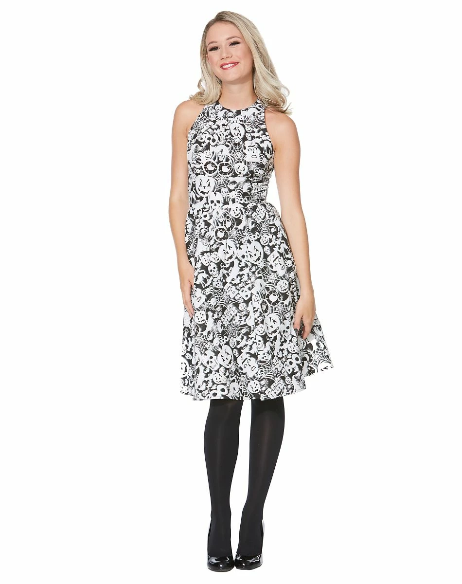 Spirit Halloween Creatures Of The Night Glow In The Dark Dress 1 Spirit Halloween Creatures Of The Night Glow In The Dark Dress