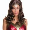 Spirit Halloween Adult Wonder Woman Wig - Batman v Superman Dawn of Justice