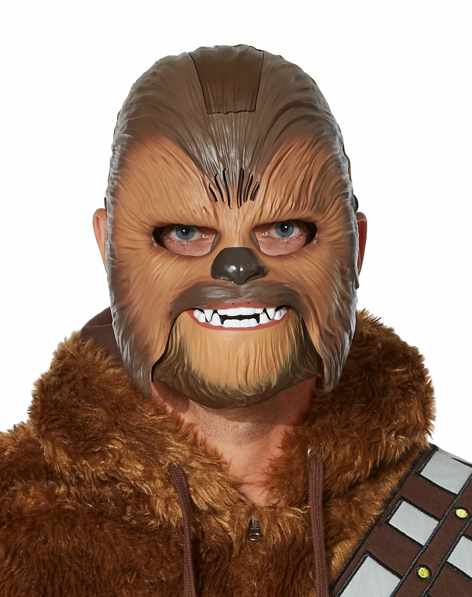 Spirit Halloween Chewbacca Voice Half Mask - Star Wars 1 Spirit Halloween Chewbacca Voice Half Mask - Star Wars