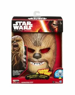 Spirit Halloween Chewbacca Voice Half Mask - Star Wars 7 Spirit Halloween Chewbacca Voice Half Mask - Star Wars -Halloween ACCESSORIES store 07410392 d