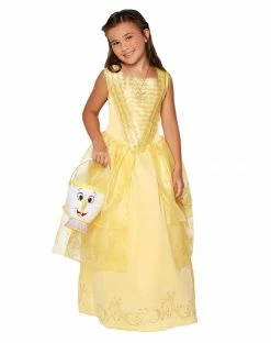 Spirit Halloween Kids Belle Costume Deluxe - Beauty and the Beast Movie -Halloween ACCESSORIES store 07448772 c