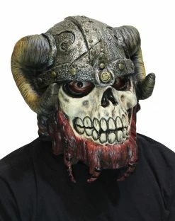 Spirit Halloween Viking Skeleton Full Mask -Halloween ACCESSORIES store 07470149 c
