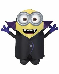 Spirit Halloween 8 Ft Minion Gone Batty Inflatable Decoration - Despicable Me