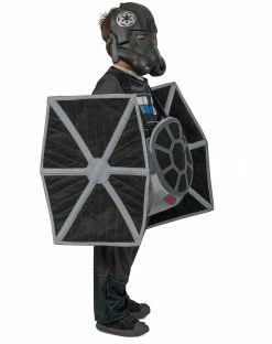 Spirit Halloween Kids Ride-In TIE Fighter Costume - Star Wars -Halloween ACCESSORIES store 07489420 c