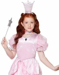 Spirit Halloween Kids Glinda The Good Witch Costume - The Wizard of Oz -Halloween ACCESSORIES store 07490519 e