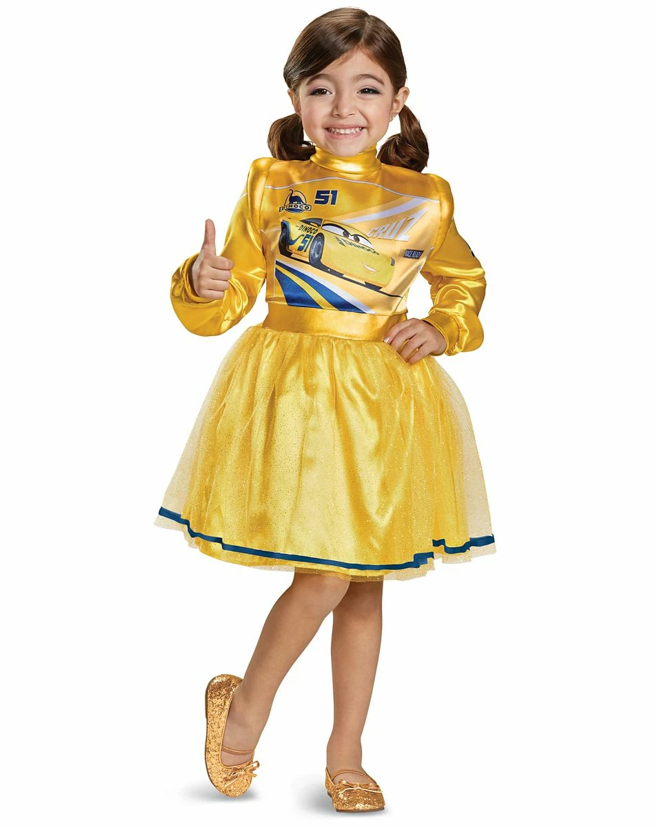 Spirit Halloween Toddler Cruz Costume - Cars 3 1 Spirit Halloween Toddler Cruz Costume - Cars 3