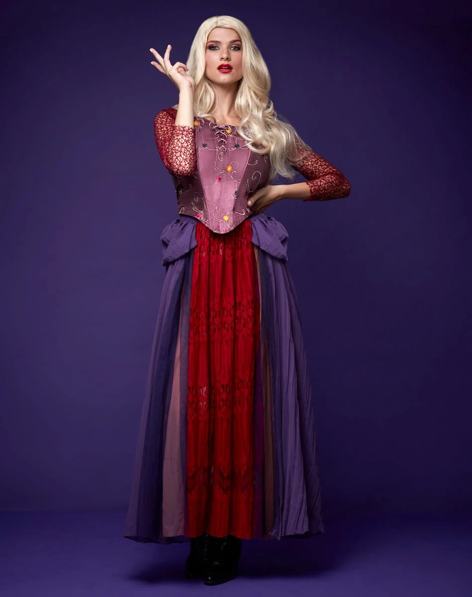 Spirit Halloween Adult Sarah Sanderson Costume The Signature Collection - Hocus Pocus 1 Spirit Halloween Adult Sarah Sanderson Costume The Signature Collection - Hocus Pocus