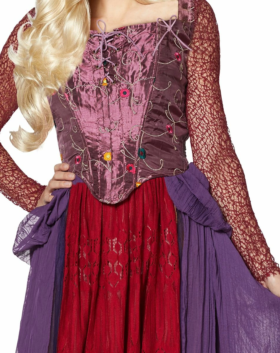 Spirit Halloween Adult Sarah Sanderson Costume The Signature Collection - Hocus Pocus 3 Spirit Halloween Adult Sarah Sanderson Costume The Signature Collection - Hocus Pocus - Image 3