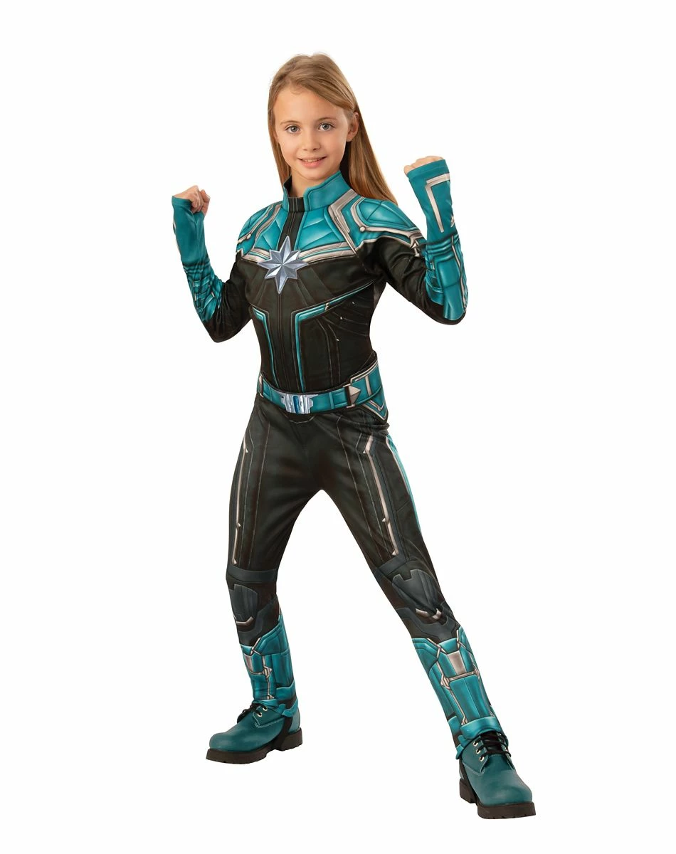 Spirit Halloween Kids Kree Suit - Captain Marvel 2 Spirit Halloween Kids Kree Suit - Captain Marvel - Image 2