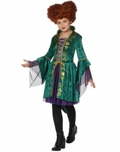 Spirit Halloween Tween Winifred Sanderson Dress - Hocus Pocus