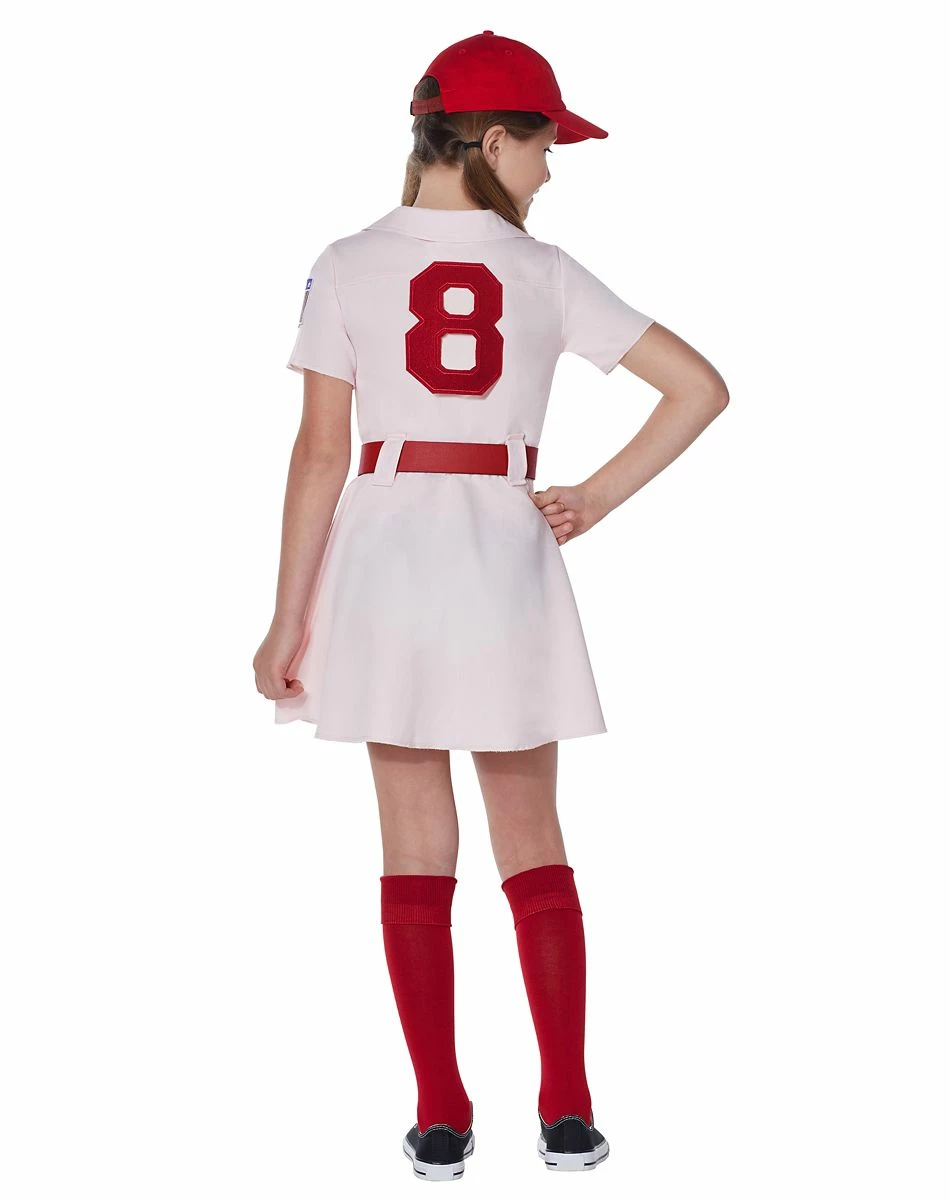 Spirit Halloween Kids Dottie Costume - A League of Their Own 2 Spirit Halloween Kids Dottie Costume - A League of Their Own - Image 2