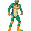 Spirit Halloween Kids Muscle Michelangelo Costume - Rise of the TMNT