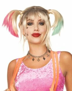 Spirit Halloween Harley Quinn Choker Necklace - Birds of Prey